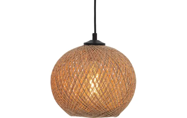 Goossens hanglamp noanne bruin touw - 8234784-goossens-noanne-e27-max-18-watt-07