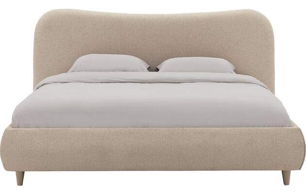 Goossens bedframe pecaro beige stof - 8234796-goossens-pecaro-bedframe-stof-02
