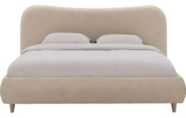 Goossens bedframe pecaro beige stof - 8234796-goossens-pecaro-bedframe-stof-02