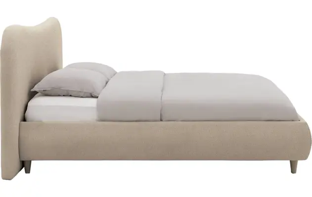 Goossens bedframe pecaro beige stof - 8234796-goossens-pecaro-bedframe-stof-03