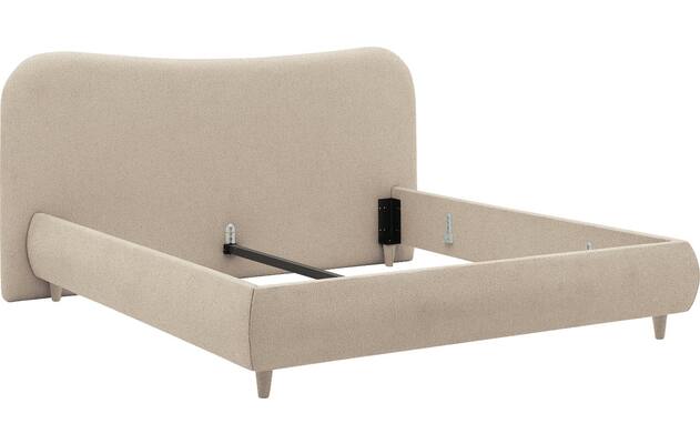 Goossens bedframe pecaro beige stof - 8234796-goossens-pecaro-bedframe-stof-06