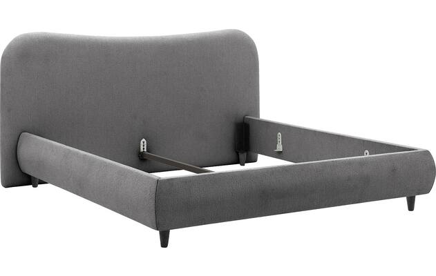 Goossens bedframe pecaro grijs stof - 8234797-goossens-pecaro-bedframe-stof-06