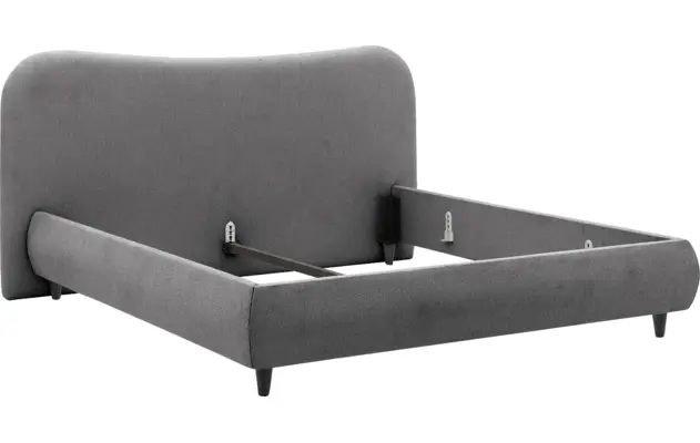 Goossens bedframe pecaro grijs stof - 8234797-goossens-pecaro-bedframe-stof-06