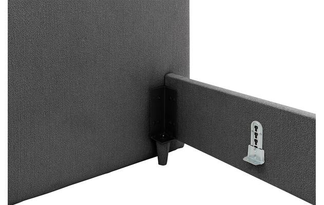 Goossens bedframe pecaro grijs stof - 8234797-goossens-pecaro-bedframe-stof-08