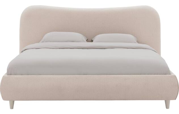 Goossens bedframe pecaro beige stof - 8234798-goossens-pecaro-bedframe-stof-02