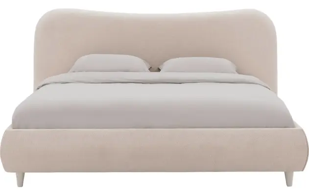 Goossens bedframe pecaro beige stof - 8234798-goossens-pecaro-bedframe-stof-02