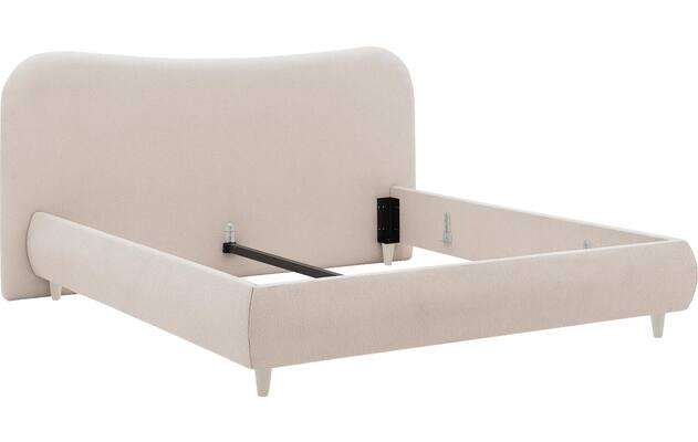 Goossens bedframe pecaro beige stof - 8234798-goossens-pecaro-bedframe-stof-06