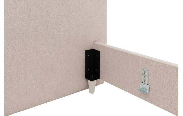Goossens bedframe pecaro beige stof - 8234798-goossens-pecaro-bedframe-stof-08