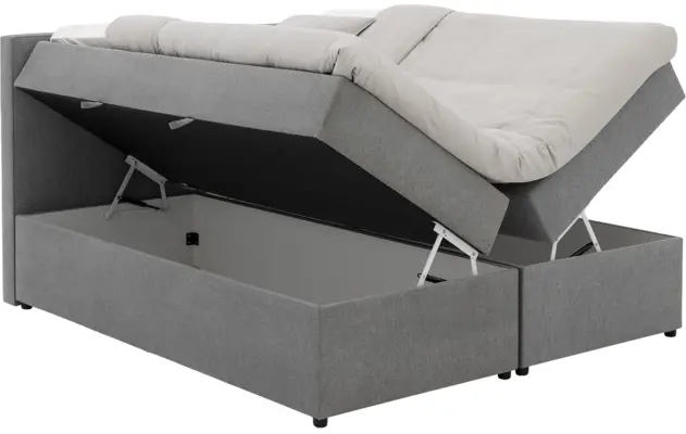 Goossens basic boxspring compleet store storage box grijs stof - 8234800-goossens-basic-store-storage-box-boxspring-compleet-stof-02
