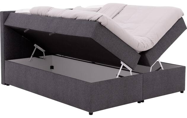 Goossens basic boxspring compleet store storage box grijs stof - 8234801-goossens-basic-store-storage-box-boxspring-compleet-stof-02