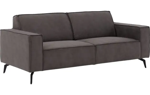 Goossens zitbank hercules grijs microvezel - 8235065-goossens-hercules-bank-microvezel-grijs-02
