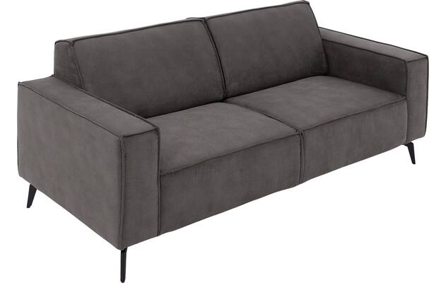 Goossens zitbank hercules grijs microvezel - 8235065-goossens-hercules-bank-microvezel-grijs-03