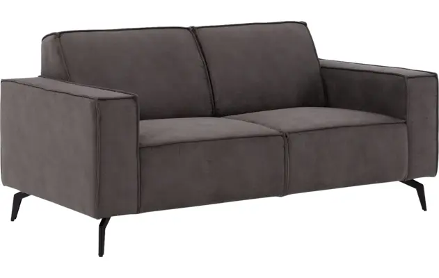 Goossens zitbank hercules grijs microvezel - 8235068-goossens-hercules-bank-microvezel-grijs-02