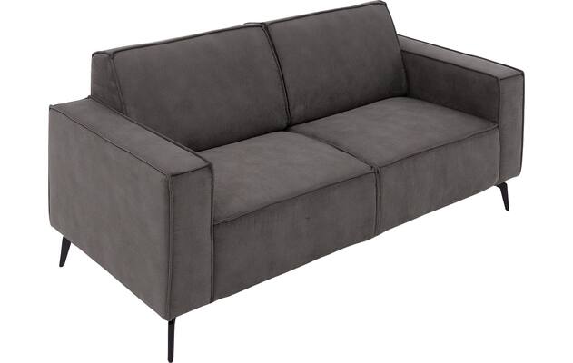 Goossens zitbank hercules grijs microvezel - 8235068-goossens-hercules-bank-microvezel-grijs-03
