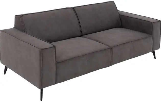 Goossens zitbank hercules grijs microvezel - 8235069-goossens-hercules-bank-microvezel-grijs-03