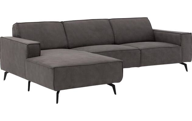Goossens loungebank hercules grijs microvezel - 8235071-goossens-hercules-bank-microvezel-grijs-04