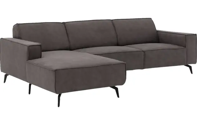 Goossens loungebank hercules grijs microvezel - 8235071-goossens-hercules-bank-microvezel-grijs-04