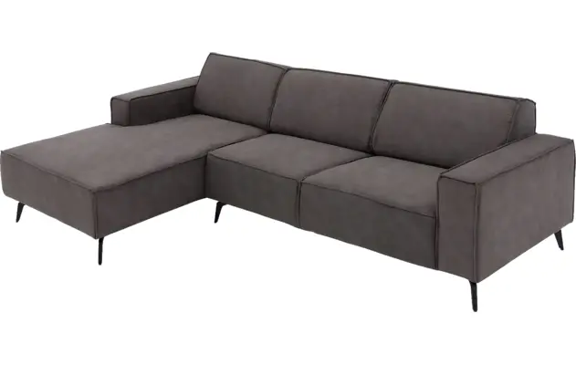 Goossens loungebank hercules grijs microvezel - 8235071-goossens-hercules-bank-microvezel-grijs-05
