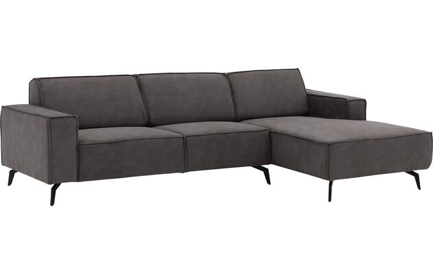 Goossens loungebank hercules grijs microvezel - 8235073-goossens-hercules-bank-microvezel-grijs-02