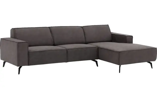 Goossens loungebank hercules grijs microvezel - 8235073-goossens-hercules-bank-microvezel-grijs-02