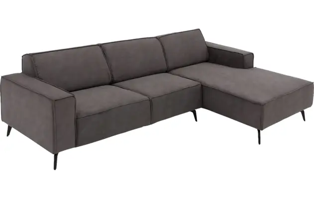 Goossens loungebank hercules grijs microvezel - 8235073-goossens-hercules-bank-microvezel-grijs-05