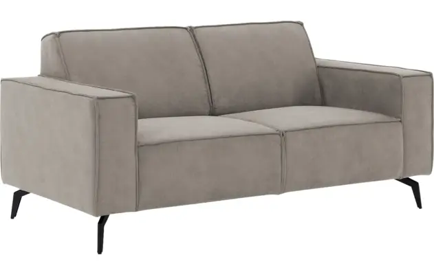 Goossens zitbank hercules grijs microvezel - 8235078-goossens-hercules-bank-microvezel-grijs-02