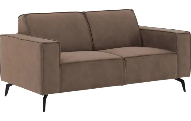 Goossens zitbank hercules bruin microvezel - 8235079-goossens-hercules-bank-microvezel-bruin-02