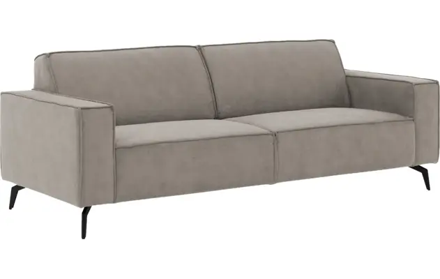 Goossens zitbank hercules grijs microvezel - 8235082-goossens-hercules-bank-microvezel-grijs-02