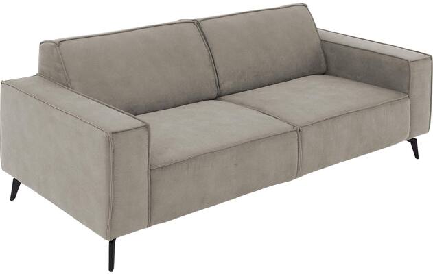 Goossens zitbank hercules grijs microvezel - 8235082-goossens-hercules-bank-microvezel-grijs-03