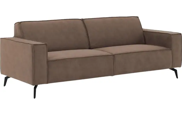 Goossens zitbank hercules bruin microvezel - 8235083-goossens-hercules-bank-microvezel-bruin-02