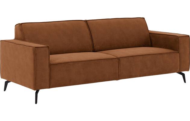 Goossens zitbank hercules bruin microvezel - 8235084-goossens-hercules-bank-microvezel-bruin-02