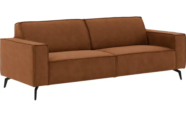 Goossens zitbank hercules bruin microvezel - 8235084-goossens-hercules-bank-microvezel-bruin-02