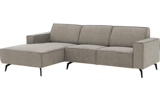 Goossens loungebank hercules grijs microvezel - 8235085-goossens-hercules-bank-microvezel-grijs-02