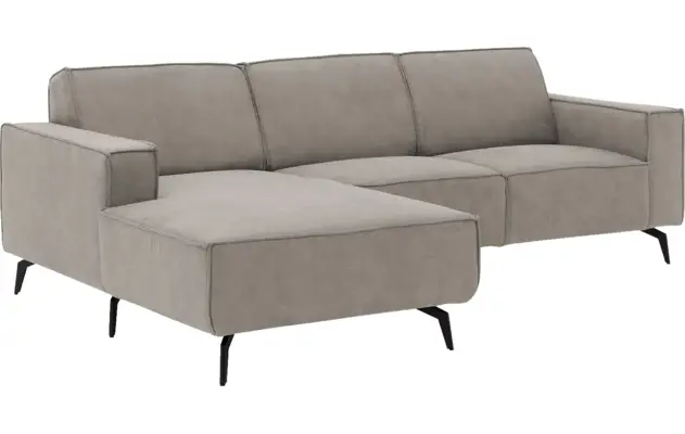 Goossens loungebank hercules grijs microvezel - 8235085-goossens-hercules-bank-microvezel-grijs-04