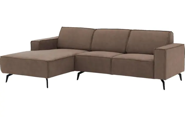 Goossens loungebank hercules bruin microvezel - 8235086-goossens-hercules-bank-microvezel-bruin-02