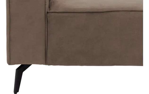 Goossens loungebank hercules bruin microvezel - 8235089-goossens-hercules-bank-microvezel-bruin-06