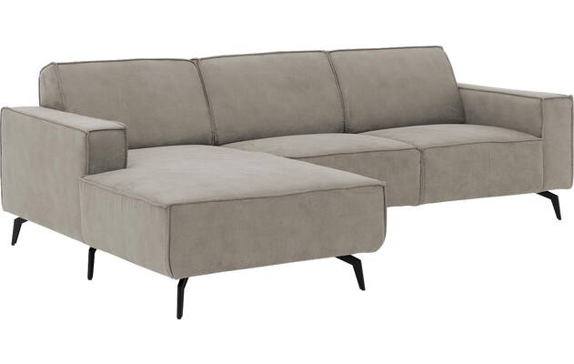 Goossens loungebank hercules grijs microvezel - 8235092-goossens-hercules-bank-microvezel-grijs-04