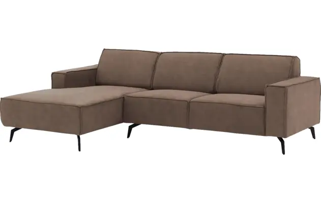 Goossens loungebank hercules bruin microvezel - 8235093-goossens-hercules-bank-microvezel-bruin-02