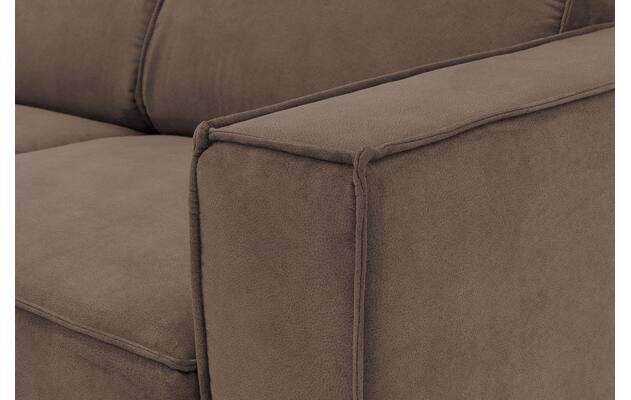 Goossens loungebank hercules bruin microvezel - 8235094-goossens-hercules-bank-microvezel-bruin-07