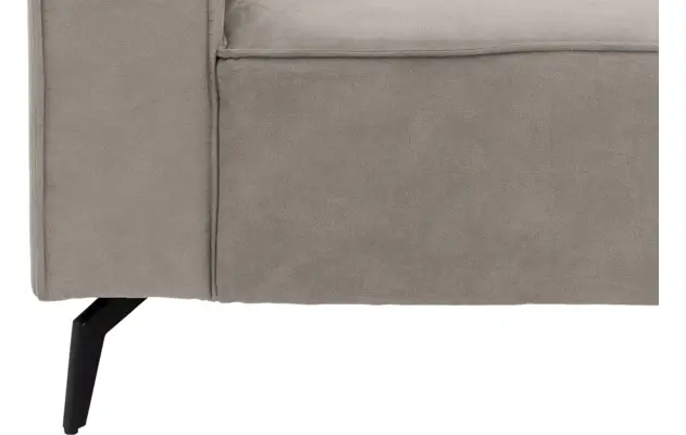 Goossens loungebank hercules grijs microvezel - 8235096-goossens-hercules-bank-microvezel-grijs-06