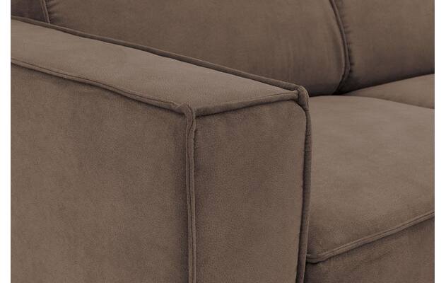 Goossens loungebank hercules bruin microvezel - 8235097-goossens-hercules-bank-microvezel-bruin-07