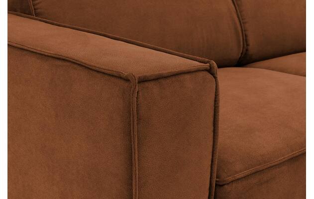 Goossens loungebank hercules bruin microvezel - 8235098-goossens-hercules-bank-microvezel-bruin-07