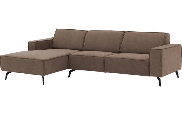 Goossens loungebank hercules bruin microvezel - 8235101-goossens-hercules-bank-microvezel-bruin-02
