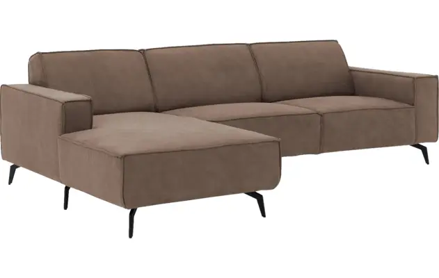 Goossens loungebank hercules bruin microvezel - 8235101-goossens-hercules-bank-microvezel-bruin-04