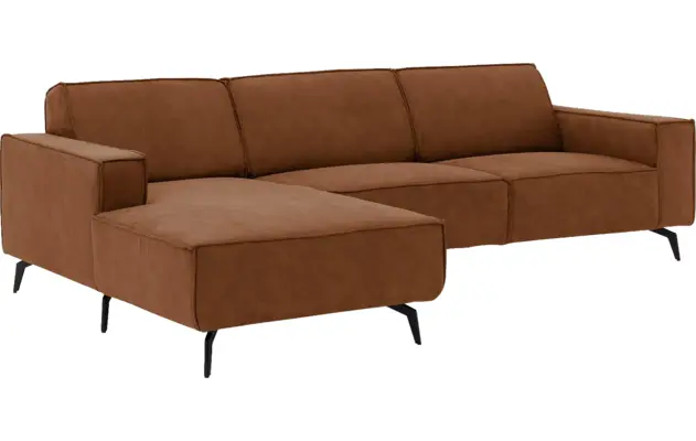 Goossens loungebank hercules bruin microvezel - 8235102-goossens-hercules-bank-microvezel-bruin-04