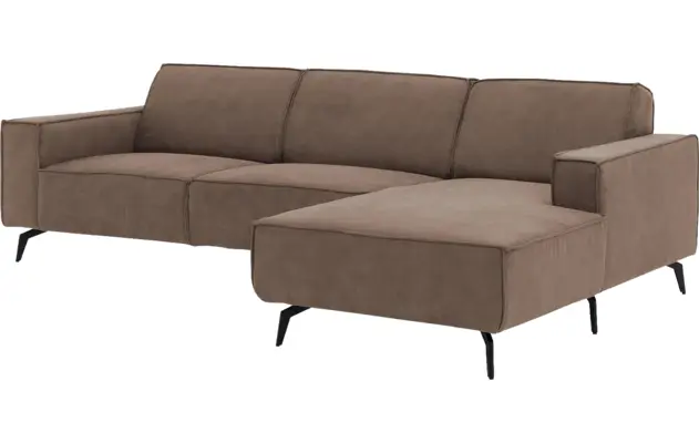 Goossens loungebank hercules bruin microvezel - 8235105-goossens-hercules-bank-microvezel-bruin-04