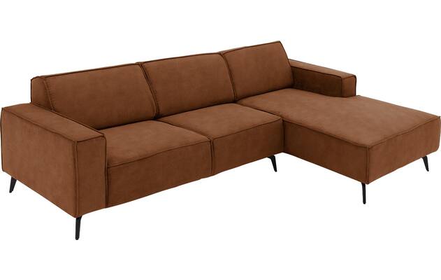 Goossens loungebank hercules bruin microvezel - 8235106-goossens-hercules-bank-microvezel-bruin-05