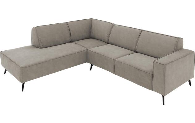Goossens hoekbank hercules grijs microvezel - 8235115-goossens-hercules-bank-microvezel-grijs-05