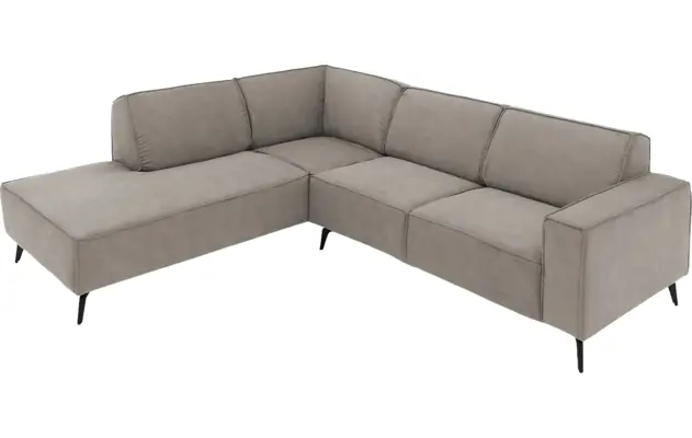 Goossens hoekbank hercules grijs microvezel - 8235115-goossens-hercules-bank-microvezel-grijs-05