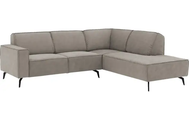 Goossens hoekbank hercules grijs microvezel - 8235118-goossens-hercules-bank-microvezel-grijs-02